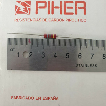 1 X 1/2W 1,8M 1.8M 1M8 5% 1970s VINTAGE PIHER RESISTOR. NOS. C1795U8F180121