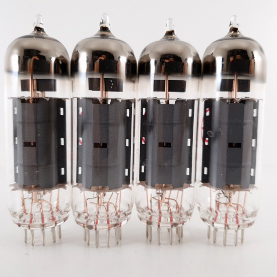 4 X EL84 JJ ELECTRONIC TUBE. MATCHED...