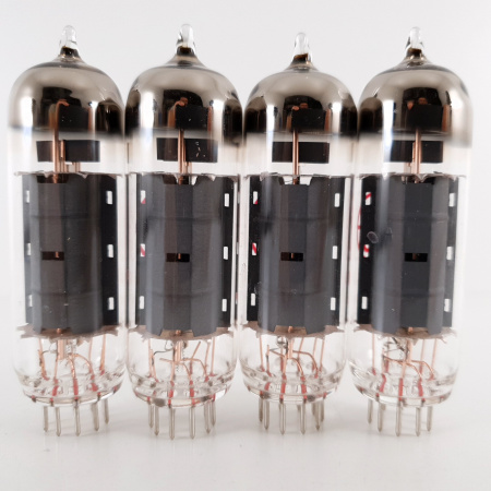 4 X EL84 JJ ELECTRONIC TUBE. MATCHED QUAD 2. CV ENA