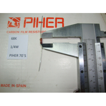 2 X VINTAGE PIHER RESISTOR....