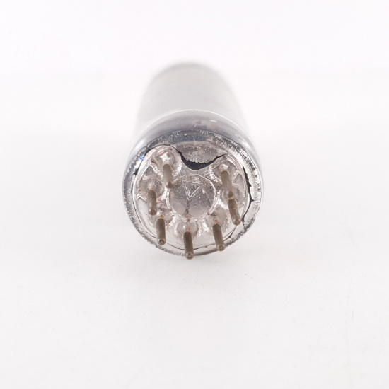 1 X 6AQ5A RCA TUBE. 1960s PROD. BLACK...