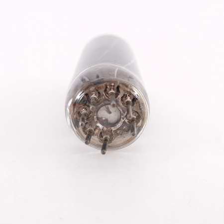 1 X JAN 6AQ5W / 6005W SYLVANIA TUBE. BLACK PLATES. COPPER RODS. 78%. 7. CH112