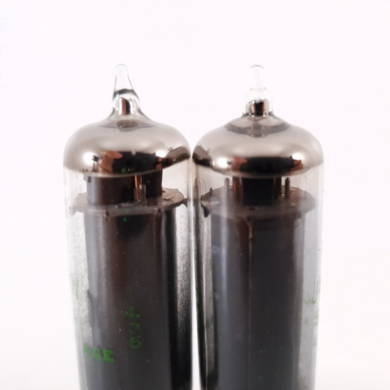 2 X JAN 6AQ5W / 6005W SYLVANIA TUBE....