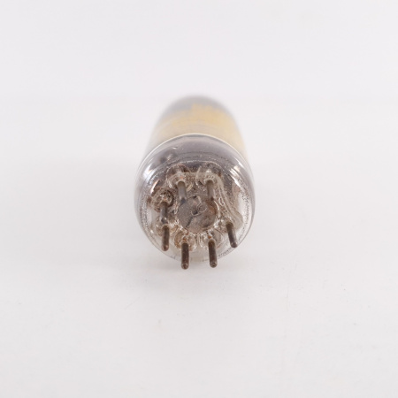 1 X 6AQ5 HEINTZ & KAUFMAN TUBE. BLACK PLATES. D-GETTER. COPPER RODS. 12. CH112