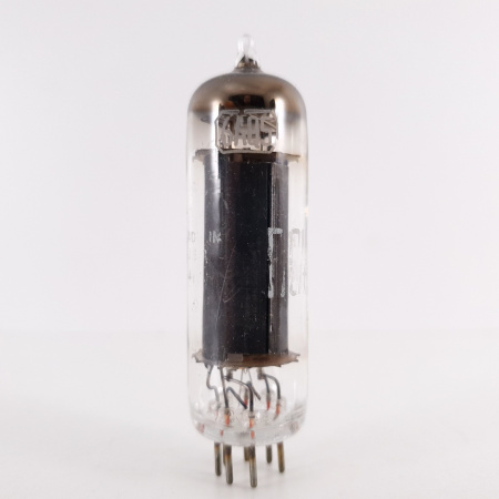 1 X 6AQ5 RCA TUBE. BLACK PLATES. SQUARE GETTER. 116%. 13. CH112