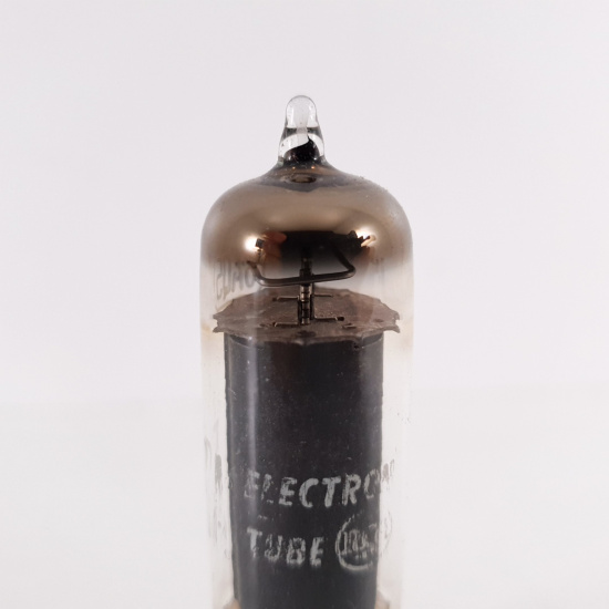 1 X 6AQ5 RCA TUBE. BLACK PLATES....