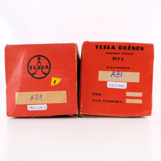 2 X AZ1 TESLA ROZNOV TUBE. INVERTED...