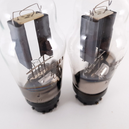 2 X AZ1 TESLA ROZNOV TUBE. INVERTED CUP GETTER. MATCHED PAIR. 1. CH89