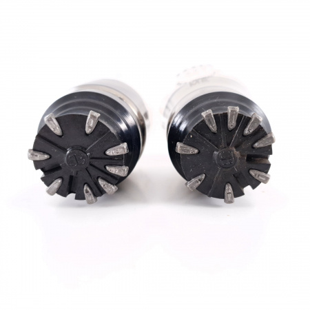 2 X AZ1 TESLA ROZNOV TUBE. INVERTED CUP GETTER. MATCHED PAIR. 1. CH89