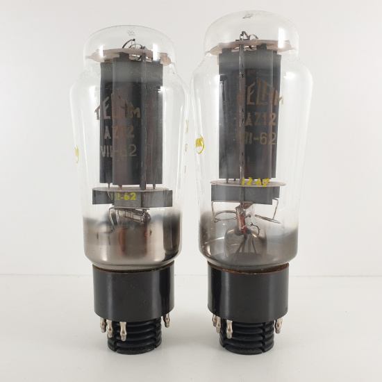 2 X AZ12 TELAM TUBE. 1962 TESLA...