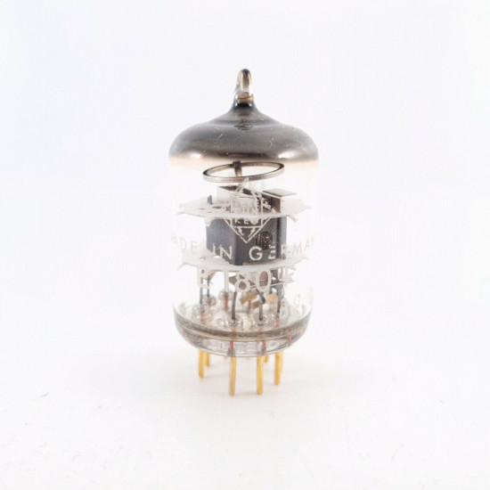 1 X E180F TELEFUNKEN TUBE. VALVO BRANDED. GOLD PIN. 1960s. DIAMOND MARK. CV  ENA