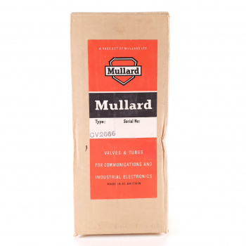 1 X CV2666 MULLARD TUBE.... 2