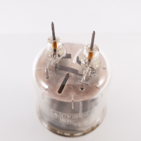 1 X CV2666 / 829B TUBE. GREY PLATES. M46.E354