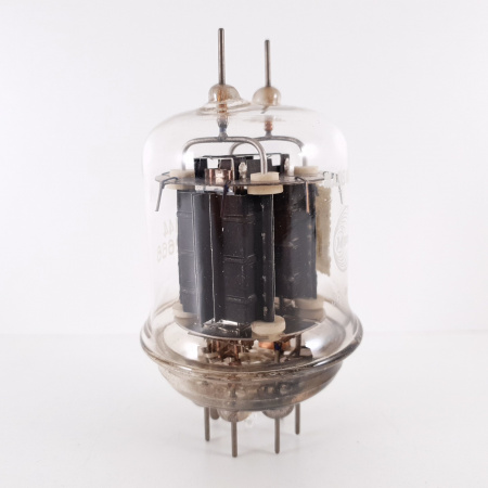 1 X CV2666 MARCONI TUBE. BLACK PLATES. M46.E354