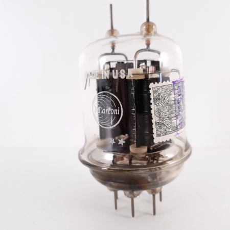 1 X CV2666 MARCONI TUBE. BLACK PLATES. M46.E354