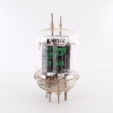 1 X CV2666 ZAERIX TUBE. BLACK PLATES. M46.E354