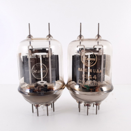 2 X CV2666 MARCONI MWT. BLACK PLATES. USED. CV ENA