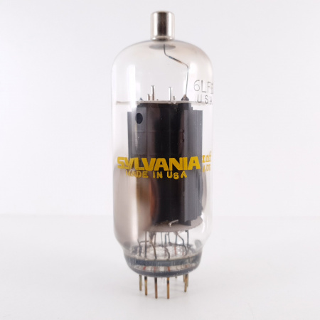 1 X 6LF6 SYLVANIA TUBE. DUAL HALO GETTER. 1. CH90