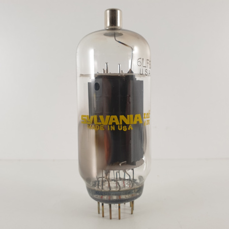 1 X 6LF6 SYLVANIA TUBE. DUAL HALO GETTER. 1. CH90