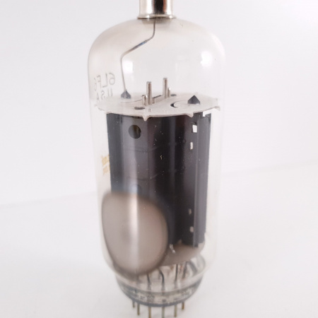 1 X 6LF6 SYLVANIA TUBE. DUAL HALO GETTER. 1. CH90