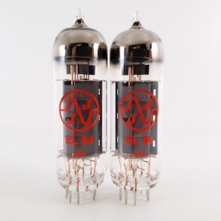 2 X EL84 JJ ELECTRONIC TUBE. MATCHED PAIR 1. CV ENA