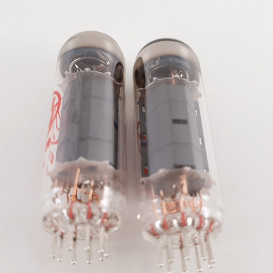 2 X EL84 JJ ELECTRONIC TUBE. MATCHED...
