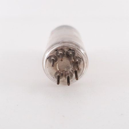 1 X 6CQ6 NATIONAL TUBE. CHROME PLATES. D-GETTER. 92%. 1. CH91