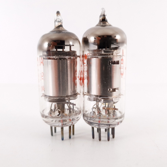 2 X 6CQ6 NATIONAL TUBE. CHROME...