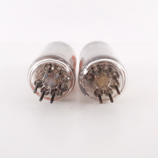 2 X 6CQ6 NATIONAL TUBE. CHROME...