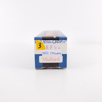 1 X EF92 MULLARD TUBE....