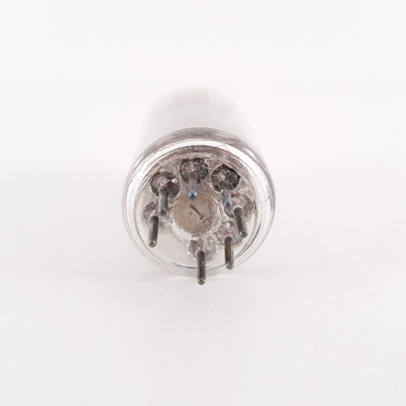 1 X EF92 MULLARD TUBE. CHROME PLATES. SQUARE GETTER. 103%. 3. CH91