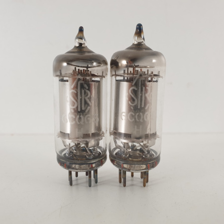 2 X 6CQ6S /EF92 SFR TUBE. CHROME PLATES. D-GETTER. 99/99% MATCHED PAIR. 5. CH91