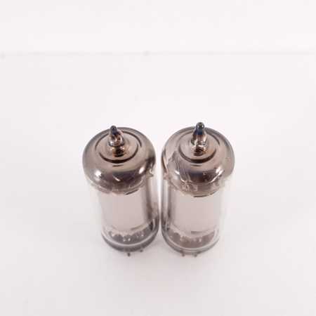 2 X 6CQ6S /EF92 SFR TUBE. CHROME PLATES. D-GETTER. 99/99% MATCHED PAIR. 5. CH91