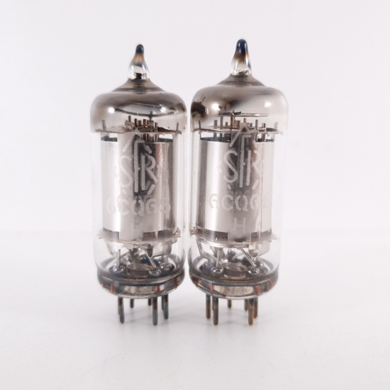 2 X 6CQ6S /EF92 SFR TUBE. CHROME PLATES. D-GETTER. 99/99% MATCHED PAIR. 5. CH91