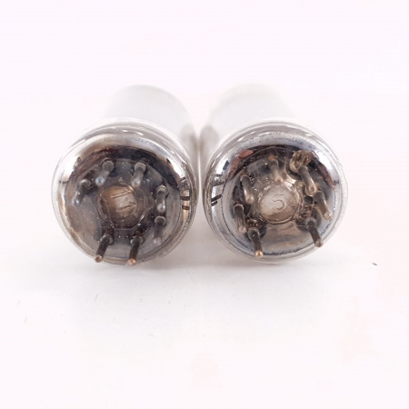 2 X 6CQ6S /EF92 SFR TUBE. CHROME PLATES. D-GETTER. 99/99% MATCHED PAIR. 5. CH91