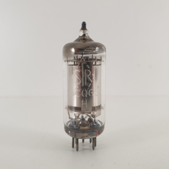 1 X 6CQ6S / EF92 SFR TUBE. CHROME...