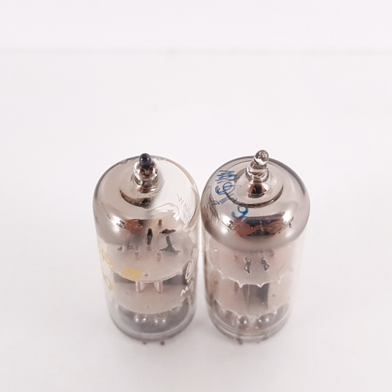 2 X 6J6WH CSF TUBE. 1958 PROD. BLACK...