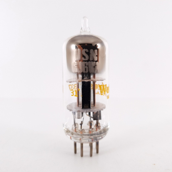 1 X 6J6WA WESTINGHOUSE TUBE. BLACK...