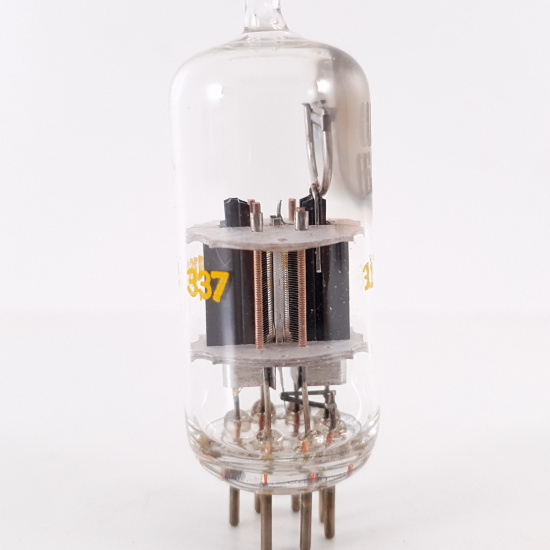 1 X 6J6WA WESTINGHOUSE TUBE. BLACK...