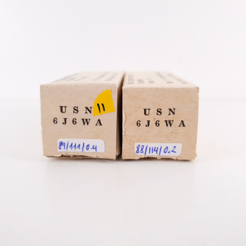 2 X 6J6WA WESTINGHOUSE...