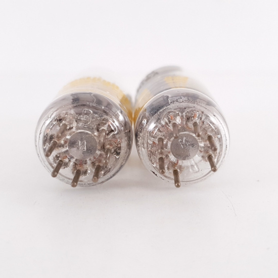 2 X 6J6WA WESTINGHOUSE TUBE. BLACK...