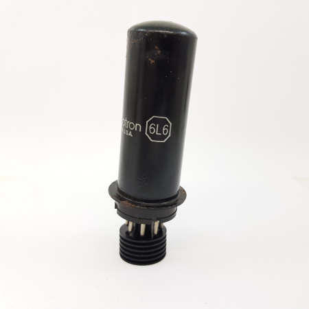 1 X 6L6 / 1614 RCA RADIOTRON TUBE. 95% USED. RC78V1