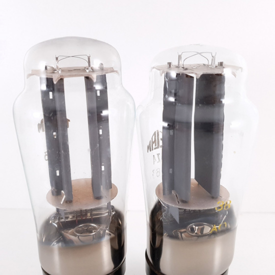 2 X AZ4 TELAM TUBE. DUAL HALO GETTER....