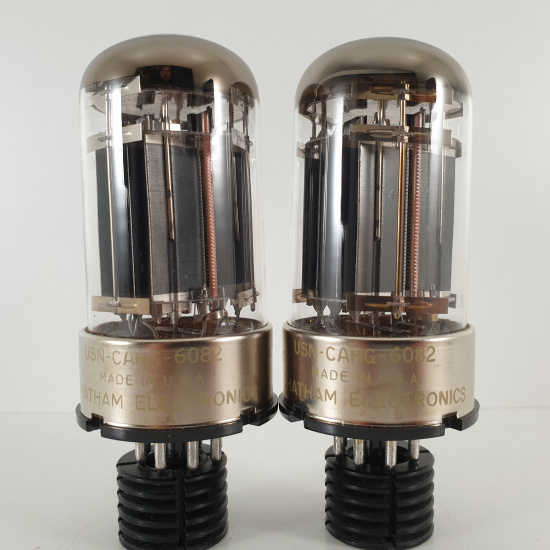 2 X 6082 CHATHAM ELECTR. TUBE. 1959...