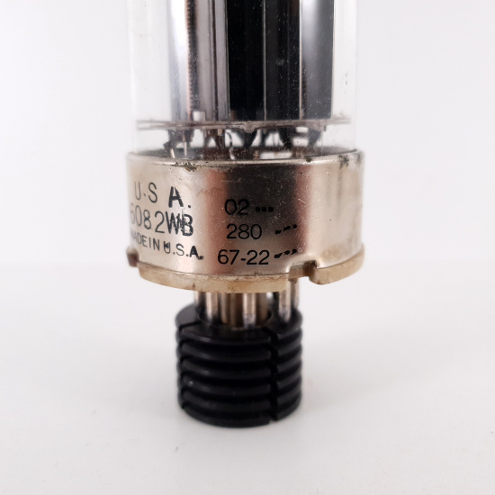 1 X 6082WB RAYTHEON TUBE. 1967 PROD....