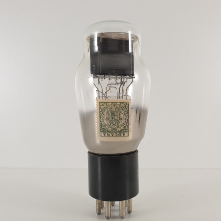 1 X 59 RCA TUBE. 1950s PROD. BLACK PLATES. RECTANGULAR GETTER. 10. CH94