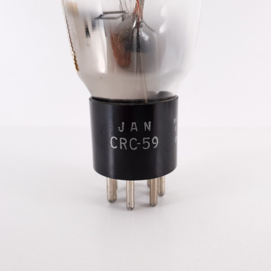 1 X 59 RCA TUBE. 1950s PROD. BLACK...