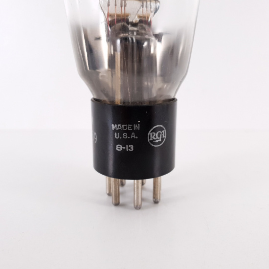 1 X 59 RCA TUBE. 1950s PROD. BLACK...