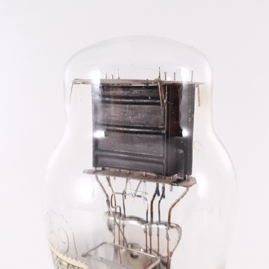 1 X 59 RCA TUBE. 1950s PROD. BLACK...