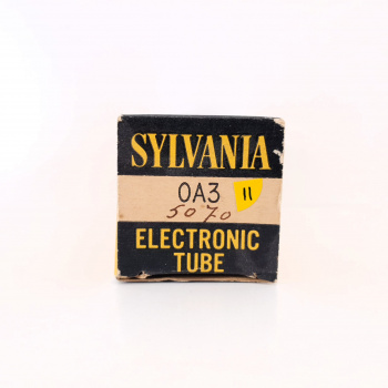 1 X 0A3 SYLVANIA TUBE....